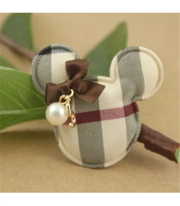 PACK DE 2 APLIQUES MICKEY PERLA 50mm