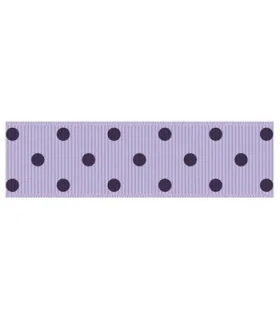Lunares grandes lila/morado 22mm