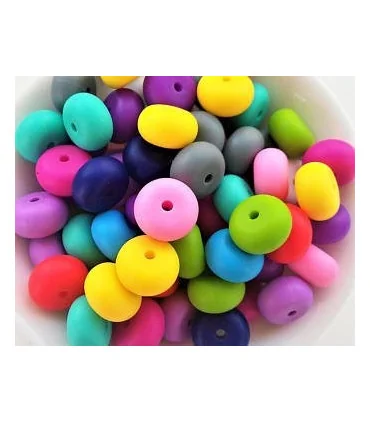 ÁBACO SILICONA 14mm - VARIOS COLORES