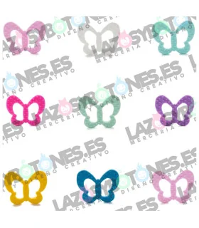 MORDEDOR MARIPOSA 85*62mm - VARIOS COLORES