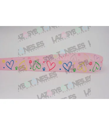 CORAZONES TIPO AGATA 25mm