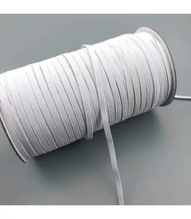 Goma elástica blanca 6mm