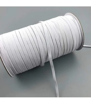 Goma elástica blanca 6mm