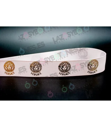 VERSACE ROSA BEBÉ/DORADO 25mm