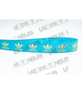 ADIDAS AZUL/ORO 25MM