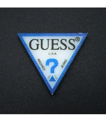 RESINA GUESS LOGO - AZULÓN 30mm