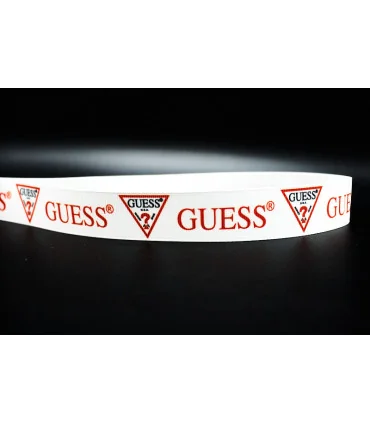 GUESS LOGO - ROJO 25mm