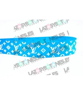 Louis Vuitton Azul Egeo/ORO 25MM