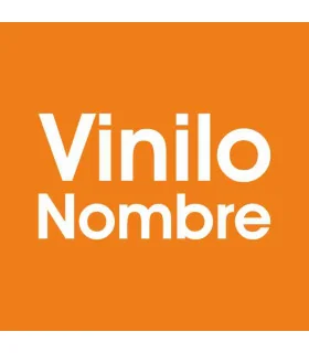 PEGATINA PARA ROPA NOMBRE - COLORES BÁSICOS