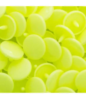 PACK de 50 SNAPS KAM - Amarillo neón