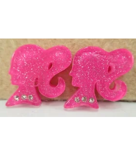 Resina Barbie 23*22mm