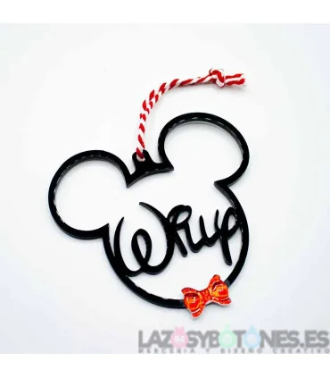 BOLA DE NAVIDAD - MOD. MICKEY PAJARITA