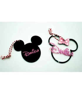 COMBO DE BOLAS DE NAVIDAD MINNIE MOUSE