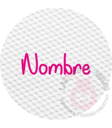 BORDADO MOD. PIQUÉ LISO - NOMBRE O INICIAL
