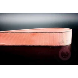 Cinta grosgrain HILO PLATEADO 25mm - Rosa Maquillaje