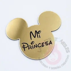 RESINA MOD. MINNIE-MICKEY - VARIOS COLORES