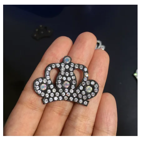 CORONAS BRILLO NEGRA - 35*25mm