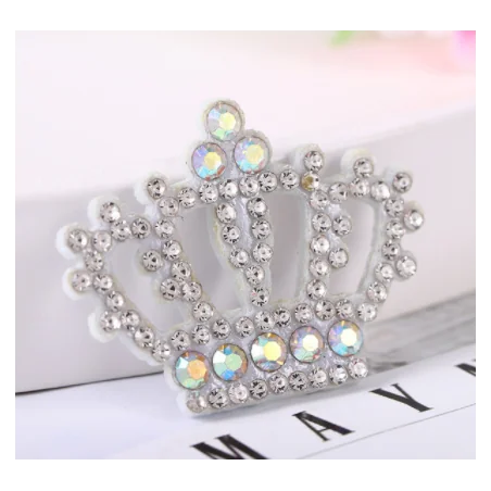 CORONAS BRILLO PLATA - 38*28mm