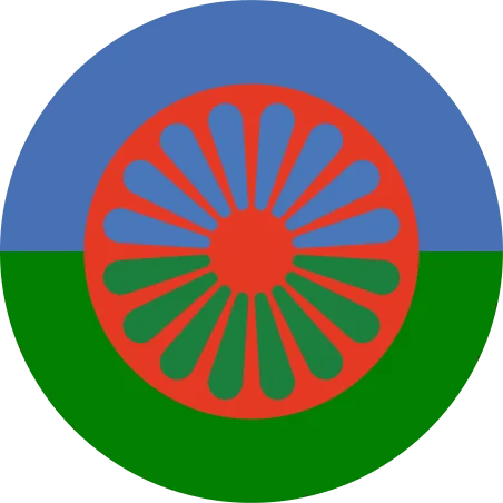 RESINA BANDERA PUEBLO GITANO - 30MM