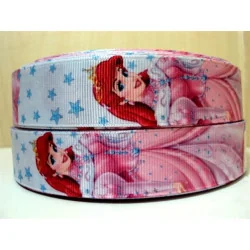 Cinta de SIRENITA PRINCESA 25mm