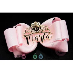 RESINA MOD. CORONA CON NOMBRE - VARIOS COLORES