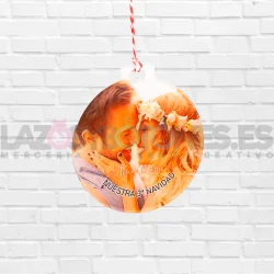 BOLA DE NAVIDAD PAREJA - FAMILIA