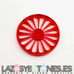 RESINA MOD. RUEDA BANDERA PUEBLO GITANO - VARIOS COLORES