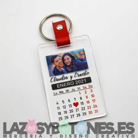 Llavero PERSONALIZADO - Calendario