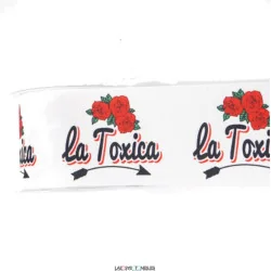 CINTA GROSGRAIN- TÓXICA 25MM