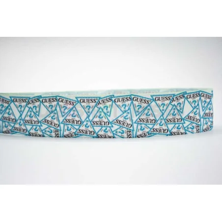 GUESS LOGO MINI TURQUESA - 25mm