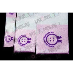 ETIQUETAS TEXTILES MOD. ENTRECOSTURAS - Varias medidas