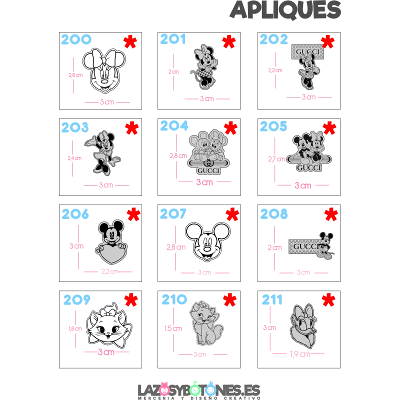 APLIQUE RESINA DOBLE PARA LAZOS CON IMAGEN Y...