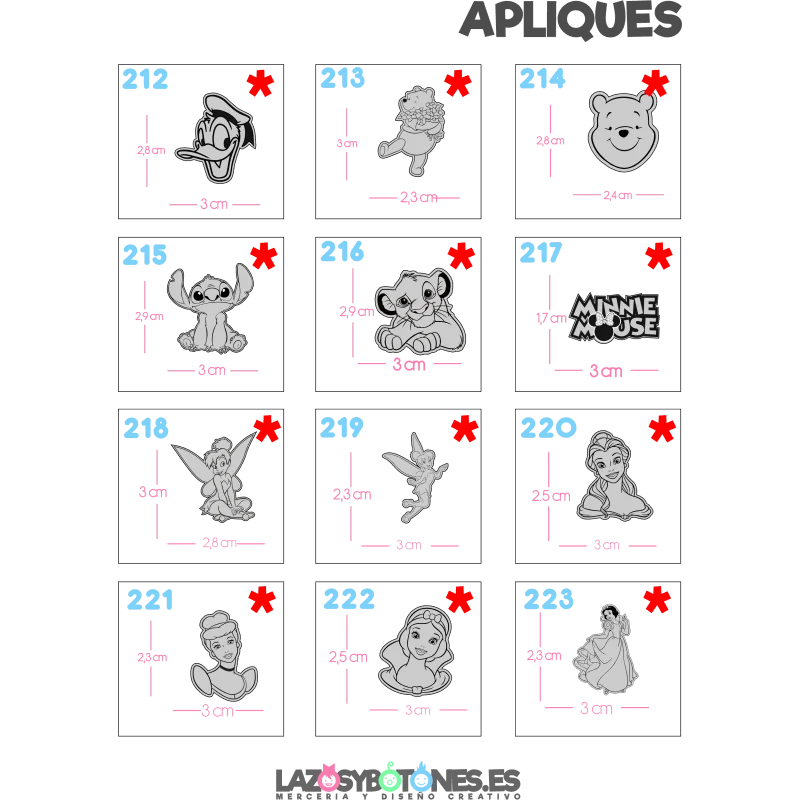 APLIQUE RESINA DOBLE PARA LAZOS CON IMAGEN Y...