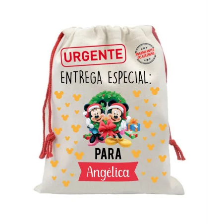 SACO REYES MAGOS - MOD. MICKEY Y MINNIE