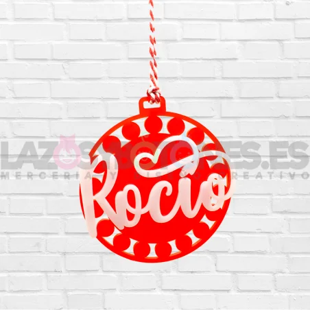 BOLA DE NAVIDAD - MOD. CÍRCULOS