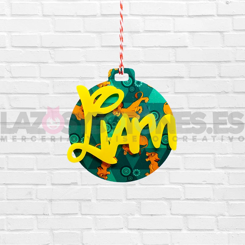 BOLA DE NAVIDAD CUALQUIER DIBUJO O IMAGEN