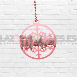 BOLA DE NAVIDAD - MOD. COPO NIEVE