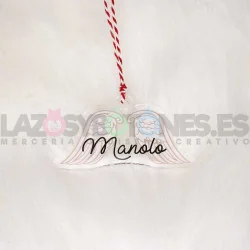 BOLA NAVIDAD - MOD. ALAS DE ÁNGEL