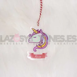 BOLA NAVIDAD - MOD. UNICORNIO