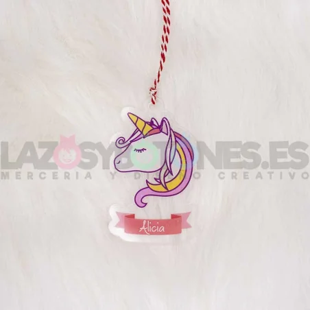 BOLA NAVIDAD - MOD. UNICORNIO