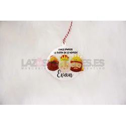 BOLA NAVIDAD PERSONALIZADA - MOD. REYES MAGOS