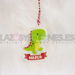 BOLA NAVIDAD PERSONALIZADA - MOD. DINOSAURIO