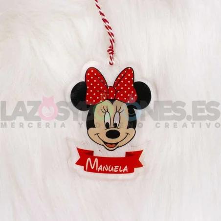 BOLA NAVIDAD PERSONALIZADA - MOD. MINNIE MOUSE