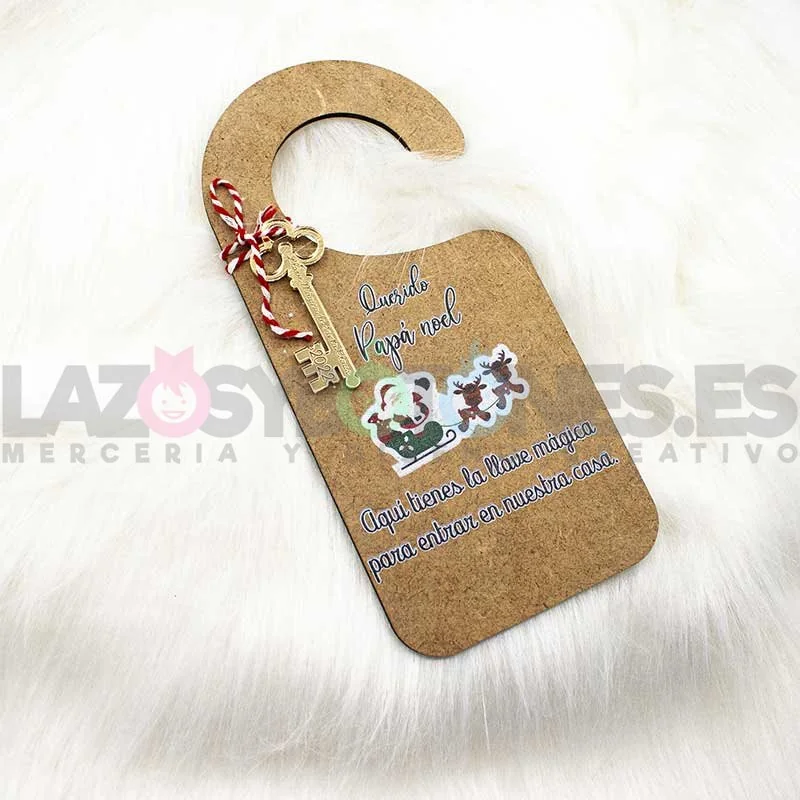 LLAVE MÁGICA NAVIDAD - SANTA CLAUS O PAPA NOEL