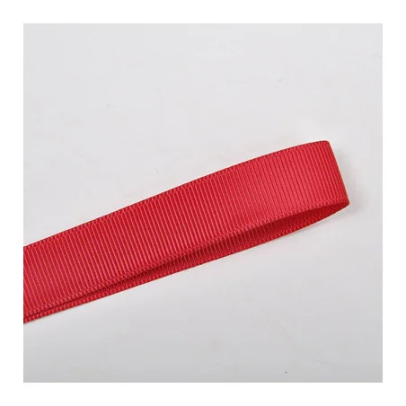 Grosgrain Rojo Rubí