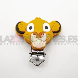 CHUPETERO DE SILICONA REY LEÓN