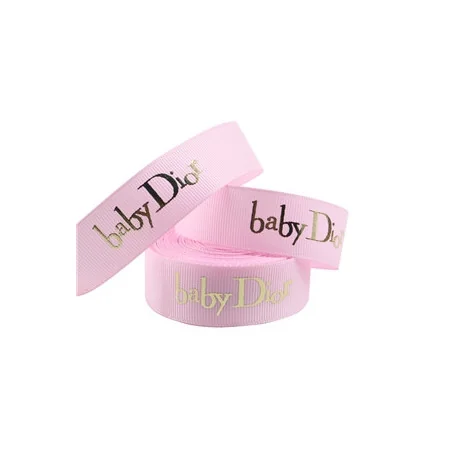 BABY DIOR ROSA BEBÉ/DORADO 25MM