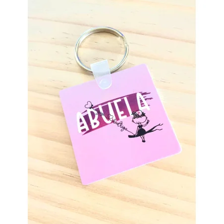 LLAVERO CUADRADO PERSONALIZADO - 50mm