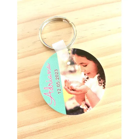 LLAVERO REDONDO PERSONALIZADO - 50mm