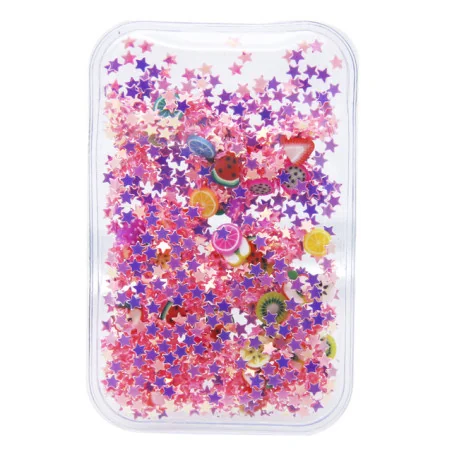 APLIQUE PARA LAZO DE AGUA - MOD. FRUTAS ROSA